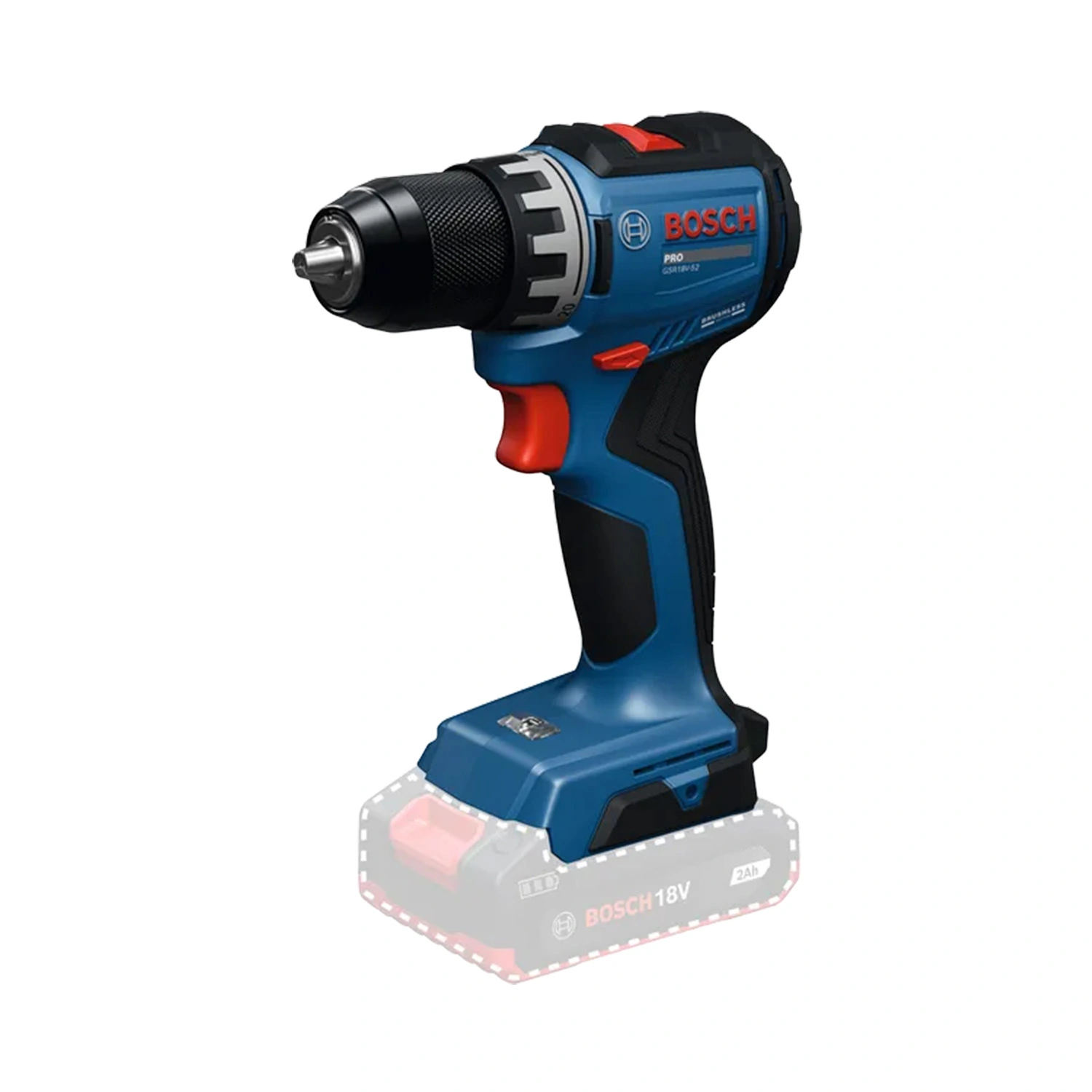 Bosch PRO GSR18V-52 18V Accuschroefboormachine body