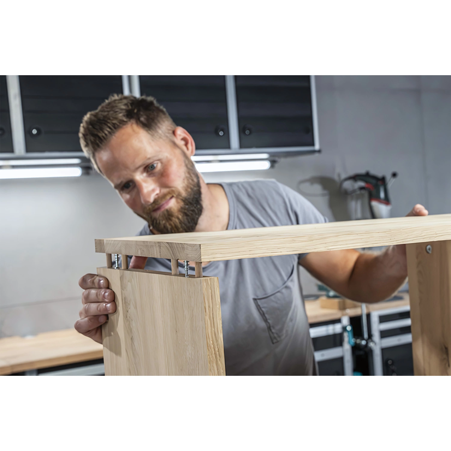 Wolfcraft 4665000 53-delige Meubelverbinding Set voor excenter-meubelverbindingen-image