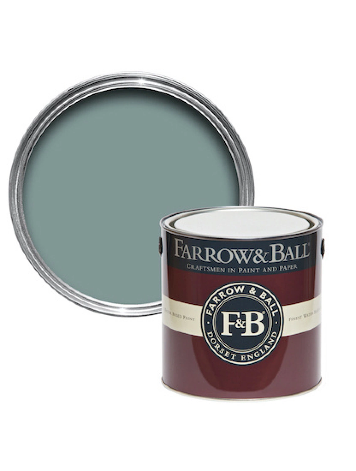 Farrow & Ball Modern Eggshell Oval Room Blue No.85 - 2.5L-image