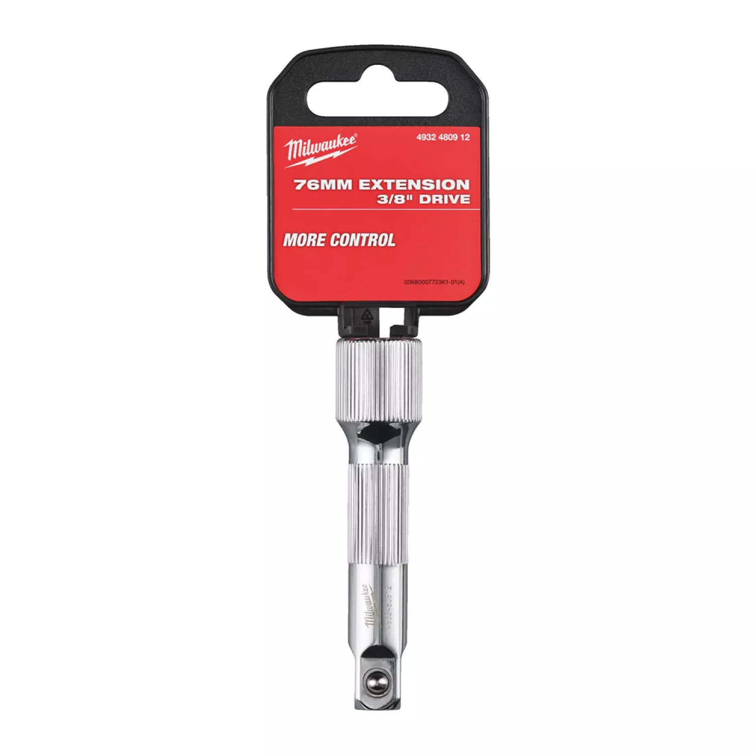 Milwaukee 4932480912 Douille à embout - 3/8 » extension - 76mm-image