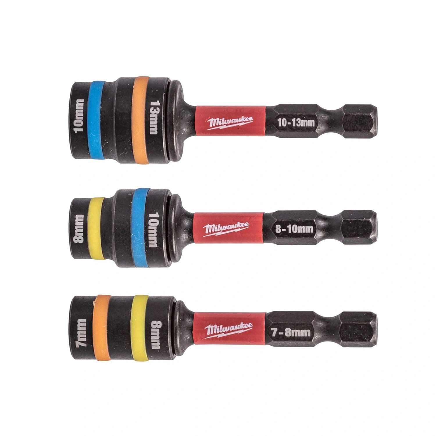 Milwaukee 4932493559 Magnetische Moeraanzetterset PACKOUT Ready - 7/8, 8/10, 10/13 mm