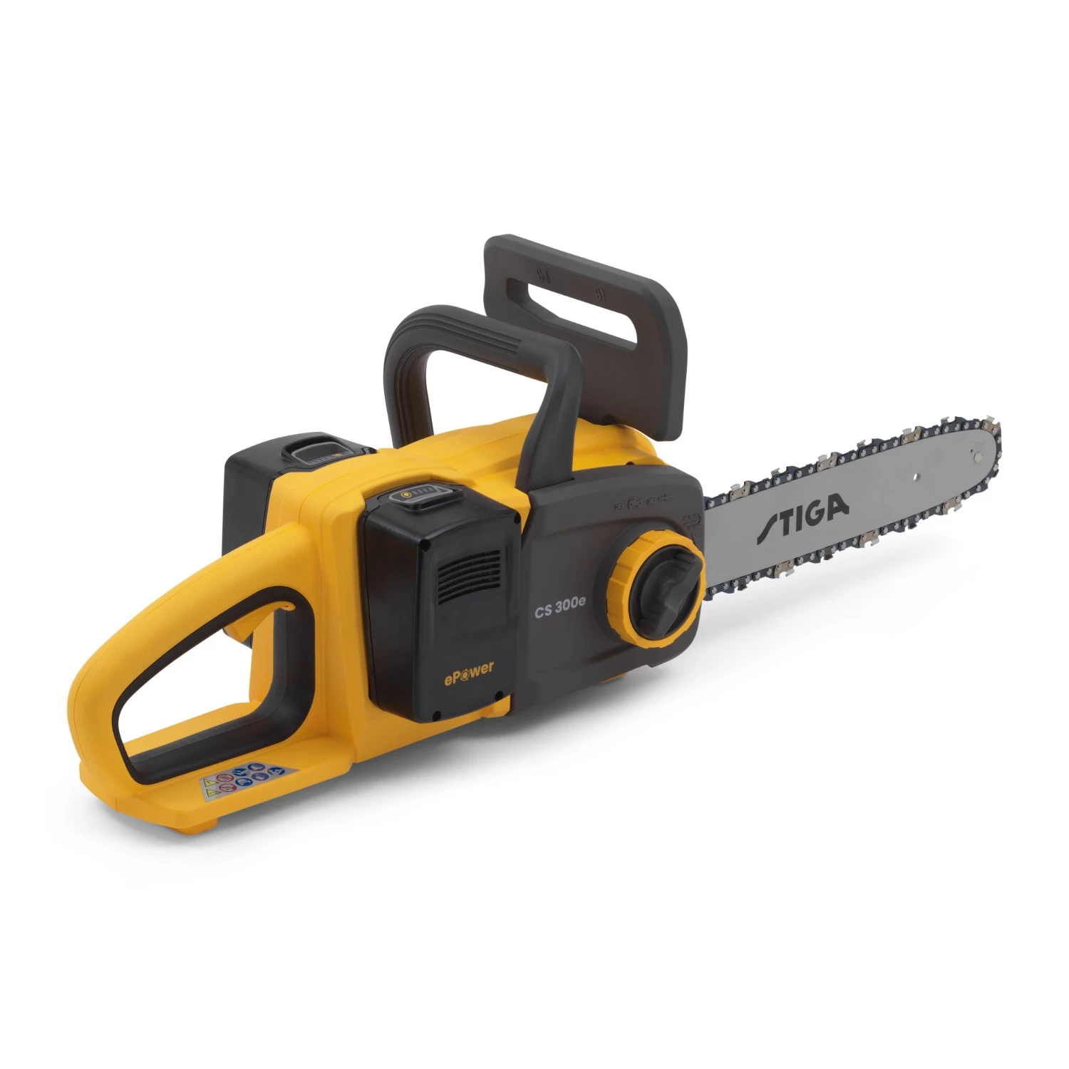 Stiga CS 300e Kit 20V Li-Ion accu kettingzaag set (2x 4.0Ah) - 30cm-image