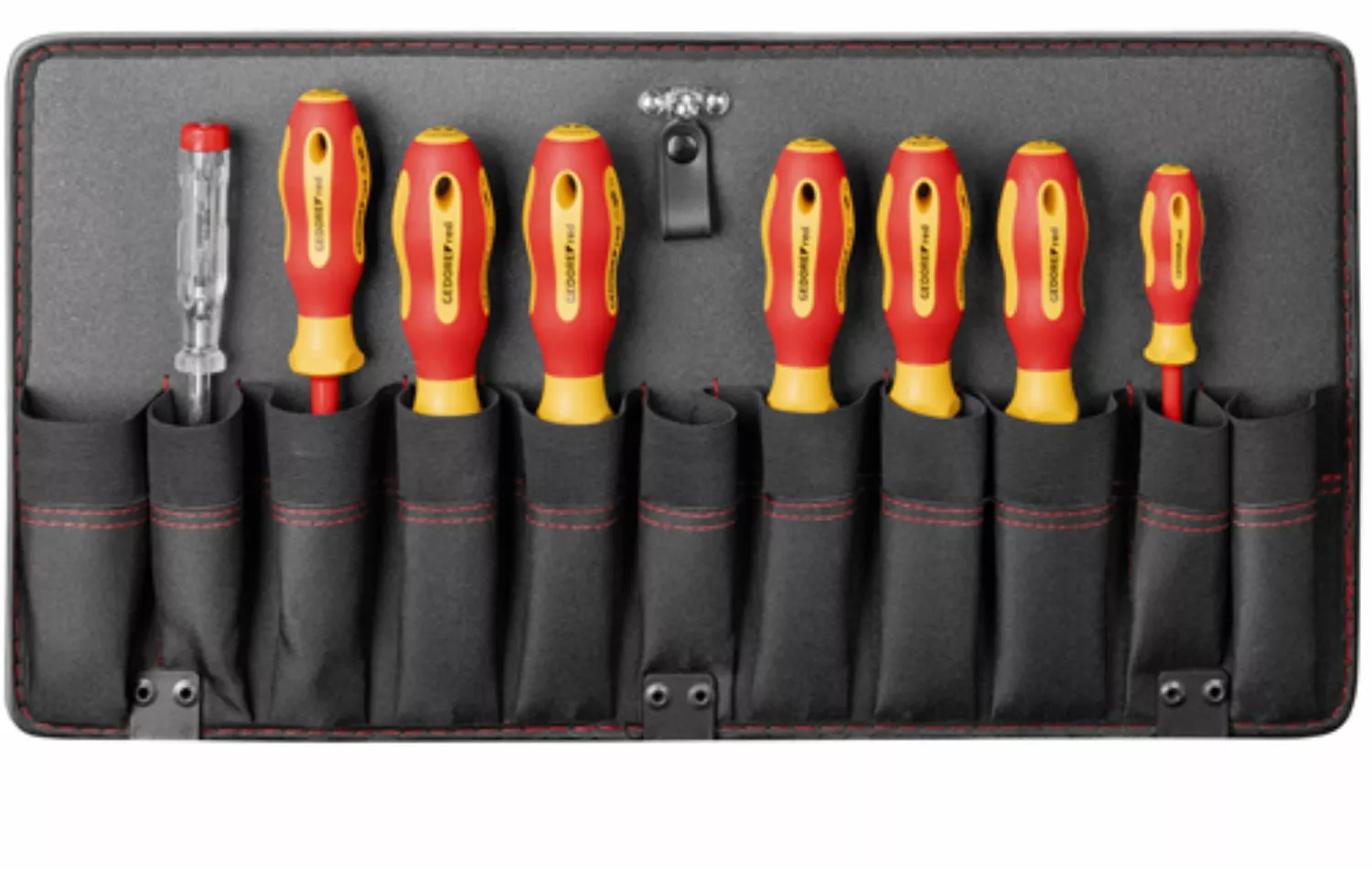 Gedore RED R21902072 - Set d'outils sanitaires en mallette mobile - 72 pièces.-image