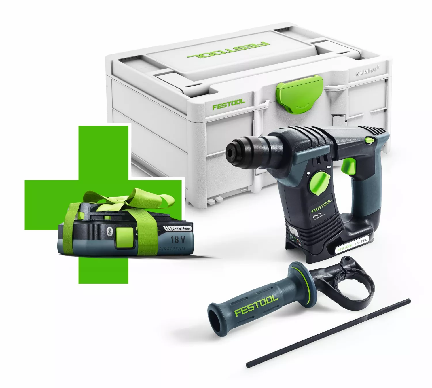 Festool 577057 - Perforateur sans fil BHC 18 Basic-4,1-image