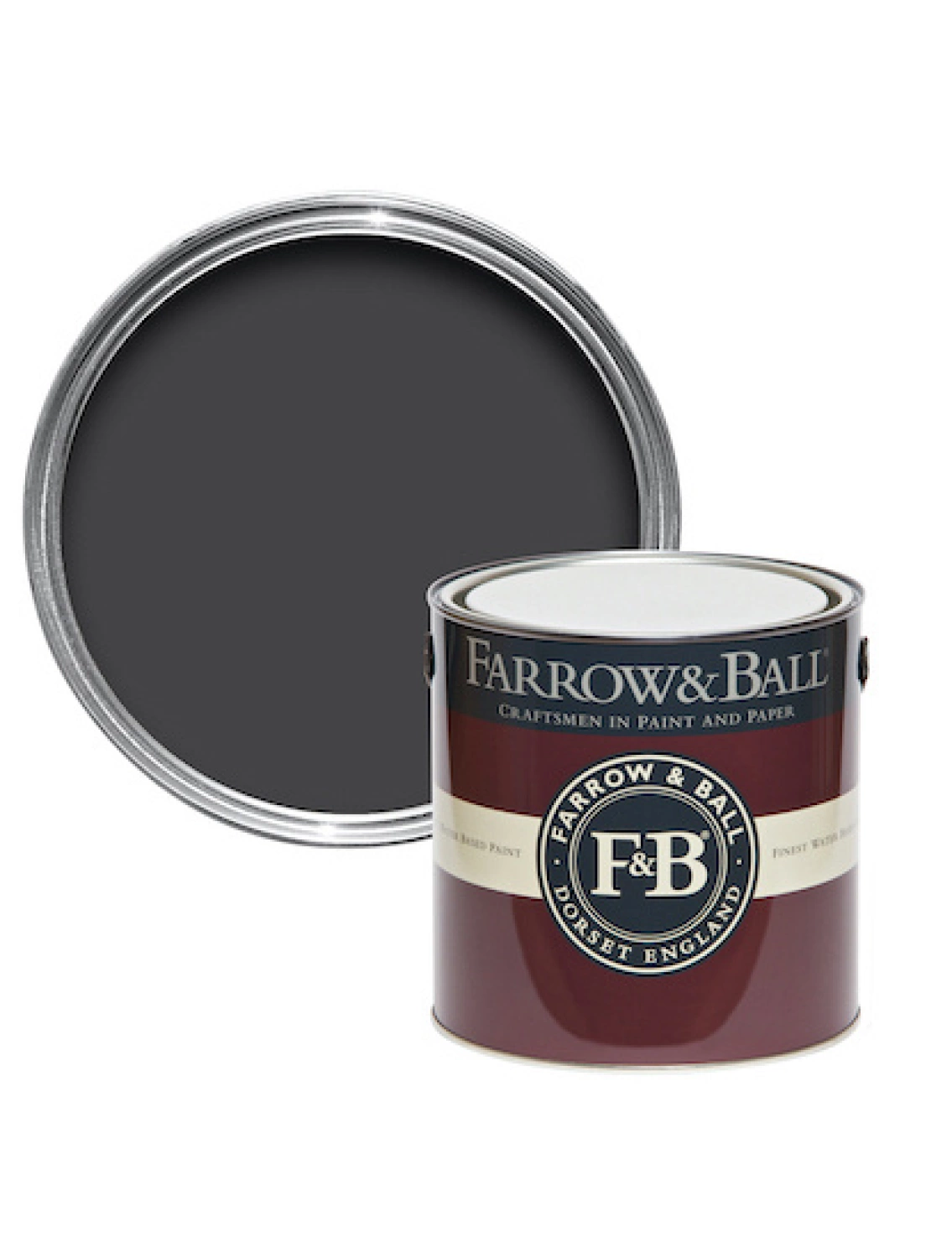 Farrow & Ball Modern Eggshell Tanner's Brown No. 255 - 0,75L-image