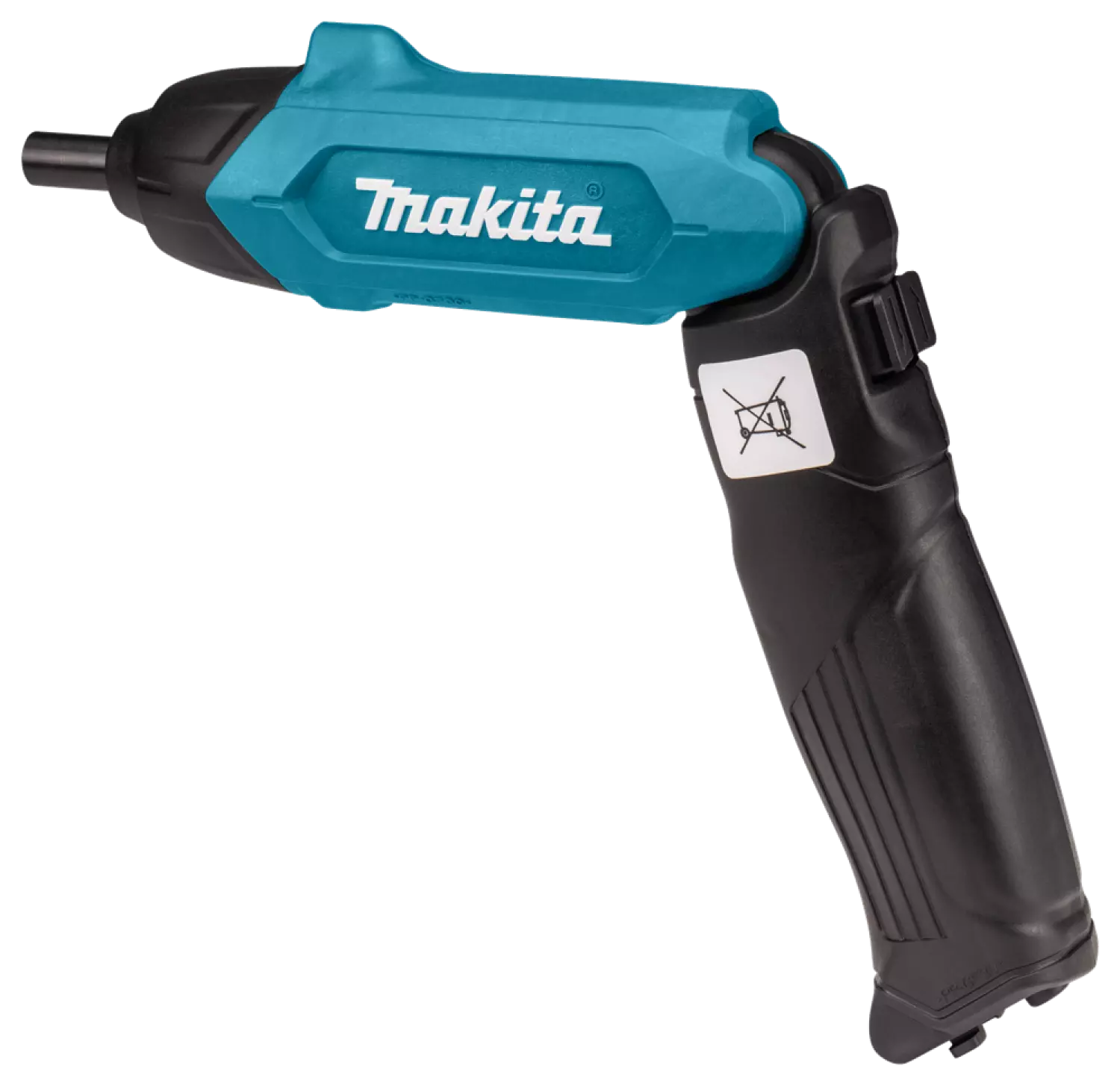 Makita DF001DW  Visseuse sans-fil - 3,6V Li-ion - 1 batterie 1,5 Ah - 6 Nm - 81 embouts dans coffret-image