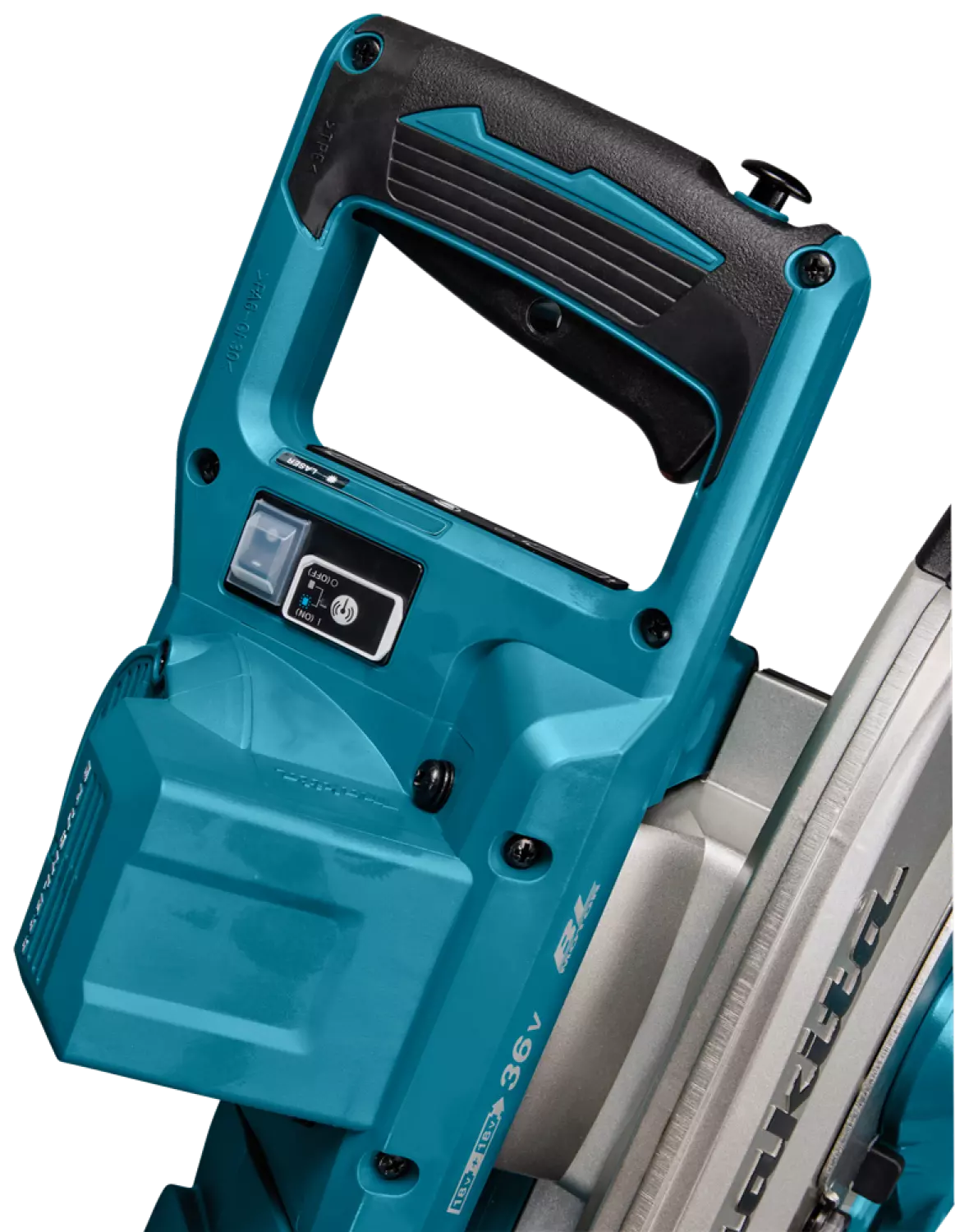 Makita DLS211ZU Scie à onglet radiale sans-fil - 36V Li-ion (2x 18V) - 305 mm - brushless - Machine seule-image