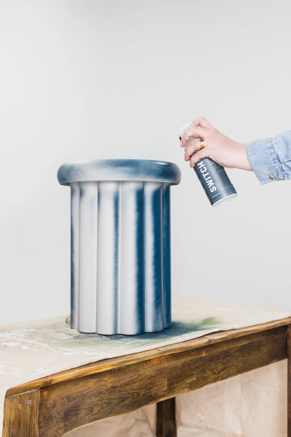 Rust-Oleum Switch Spuitlak - Mat Nachtblauw - 400ml-image