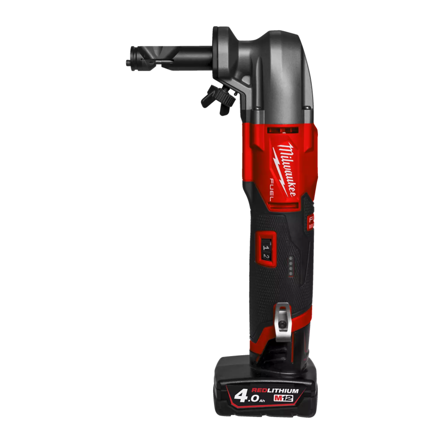 Milwaukee M12 FNB16-402X 12V Li-ion accu knabbelschaar set (2x 4.0Ah) in HD Box - 1,6mm-image