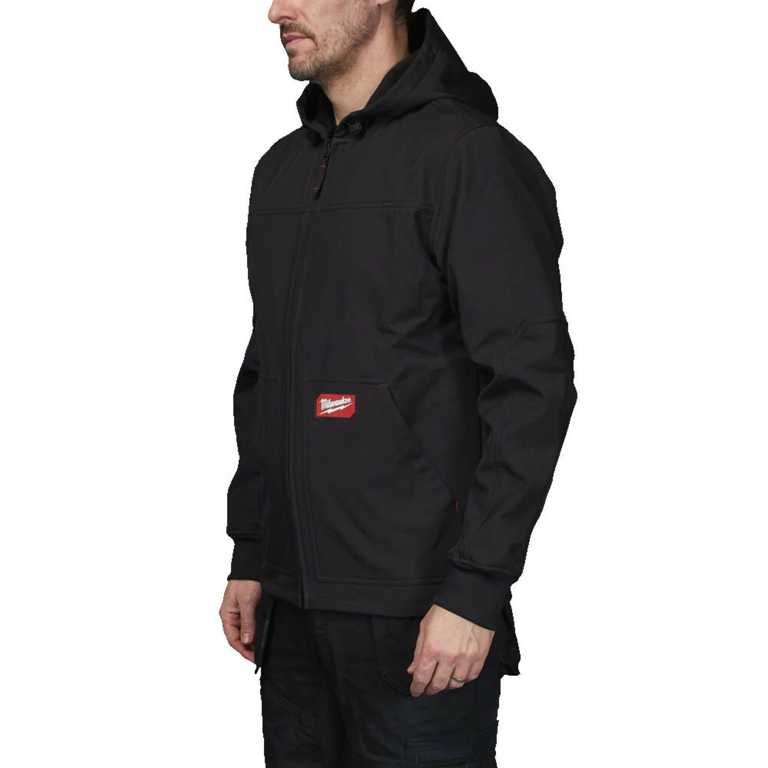 Milwaukee 4932498272 Freeflex Softshell jas met kapuchon - zwart - maat M-image