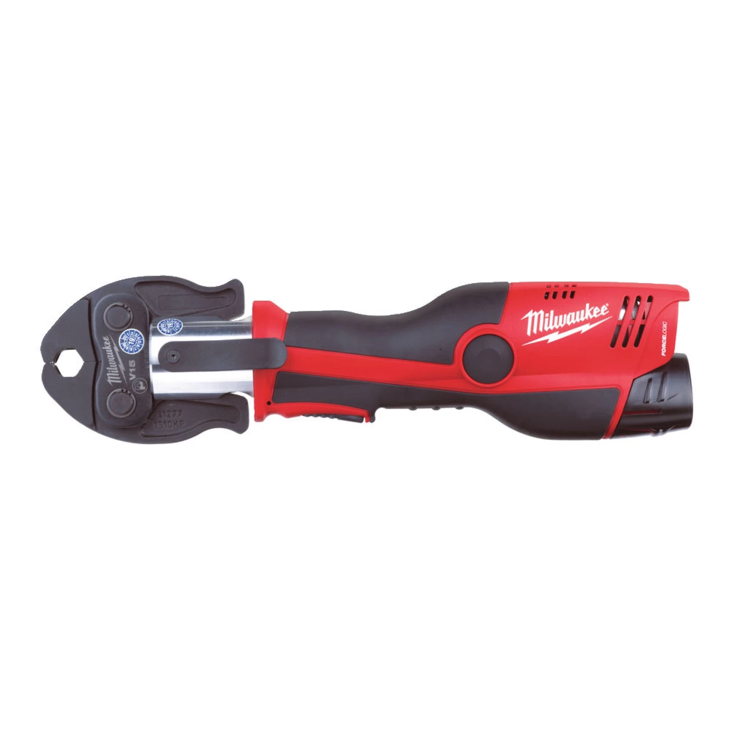 Milwaukee M12 HPT-202C 12V Li-ion accu hydraulische perstang set (2x 2.0Ah accu) in koffer - Geberit Mapress Set-image