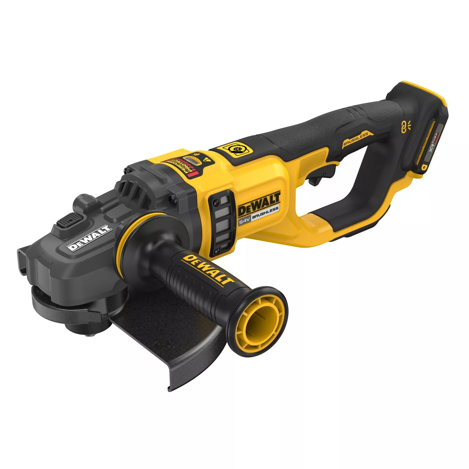 DeWALT DCG460NK Corps de meuleuse d'angle sans fil Li-ion Flexvolt 54 V dans un coffret - 230 mm-image