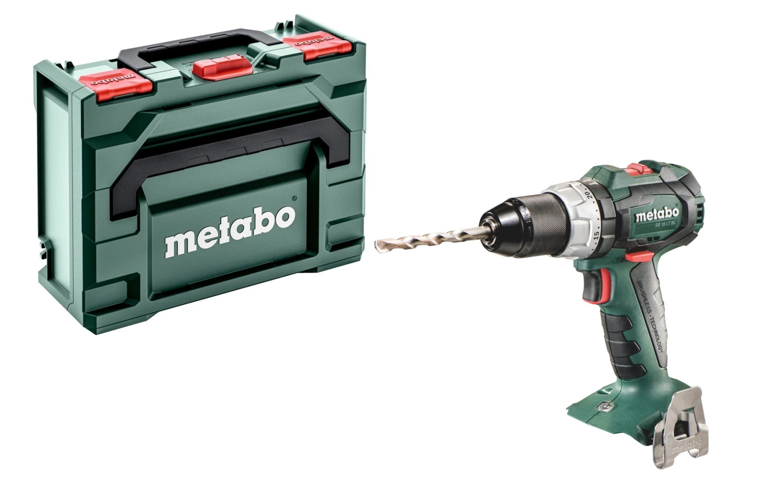 Metabo SB 18 LT BL Perceuse à percussion sans fil - Machine seule - Metabox - Brushless-image