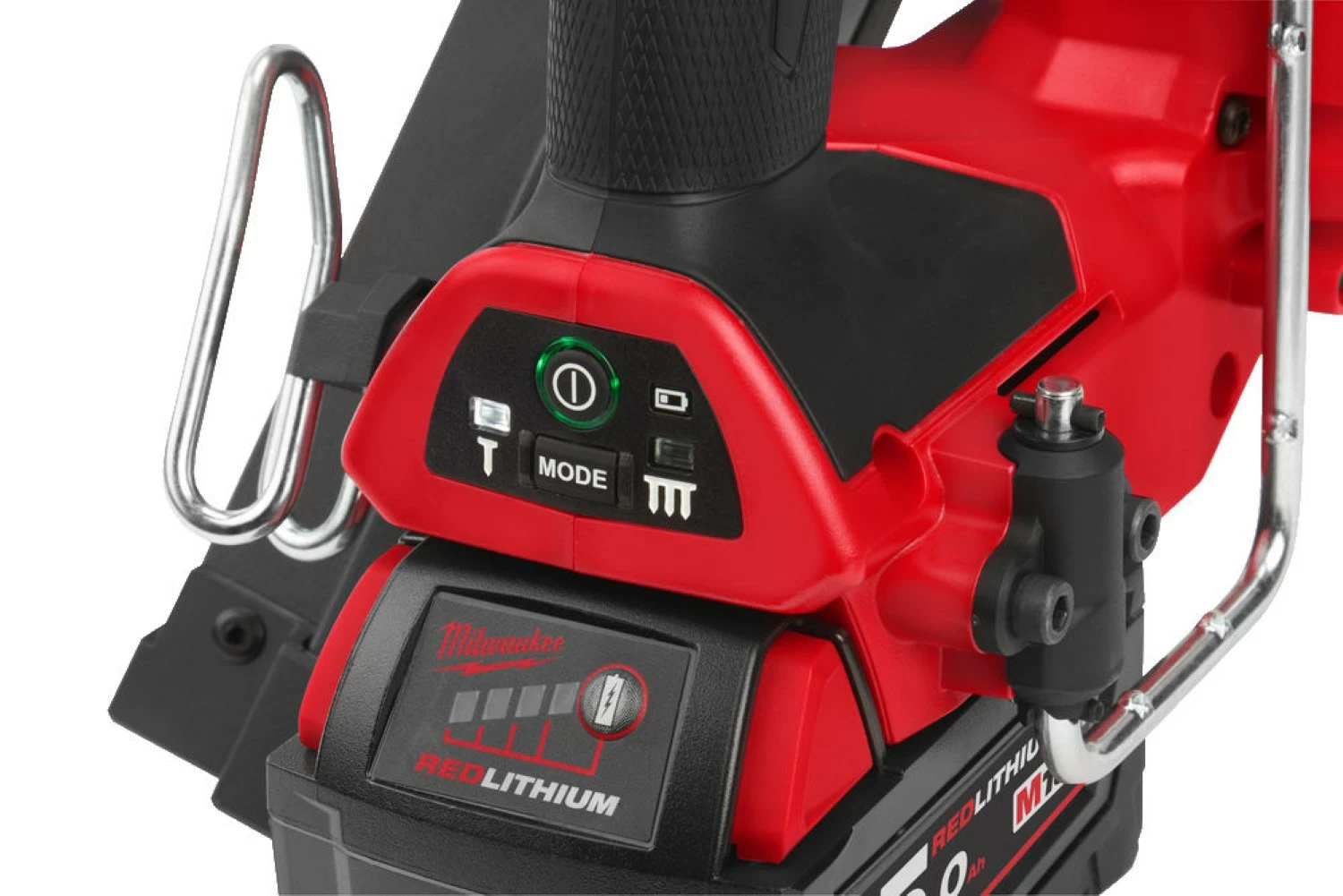 Milwaukee M18 FFN-502C 18V Li-Ion accu tacker set (2x 5.0Ah accu) in koffer - 2,9-3,32mm - 50-90mm-image