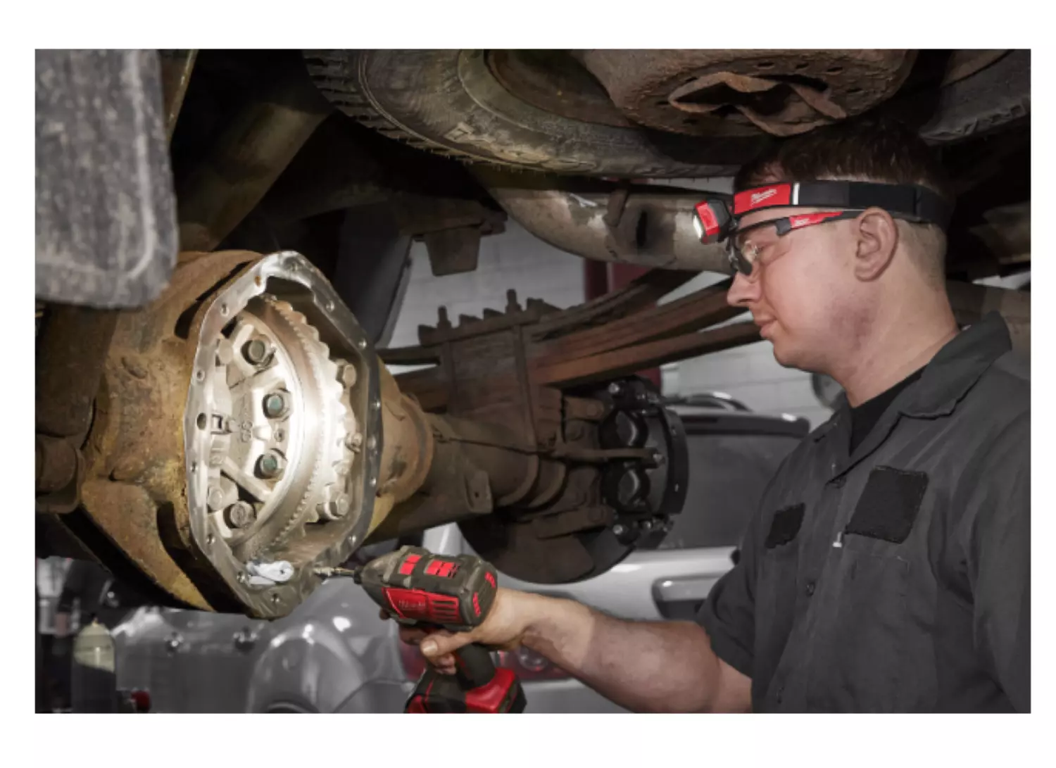 Milwaukee IR HL450 Interne USB oplaadbare hoofdlamp - 450Lm-image