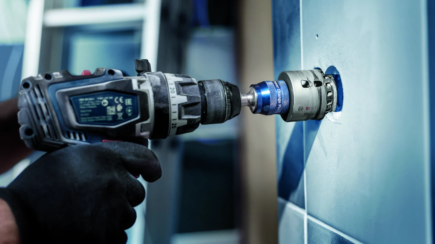 Bosch 2608901572 Scie cloche diamantée PRO Tile PC Plus pour carrelage - 79 mm-image