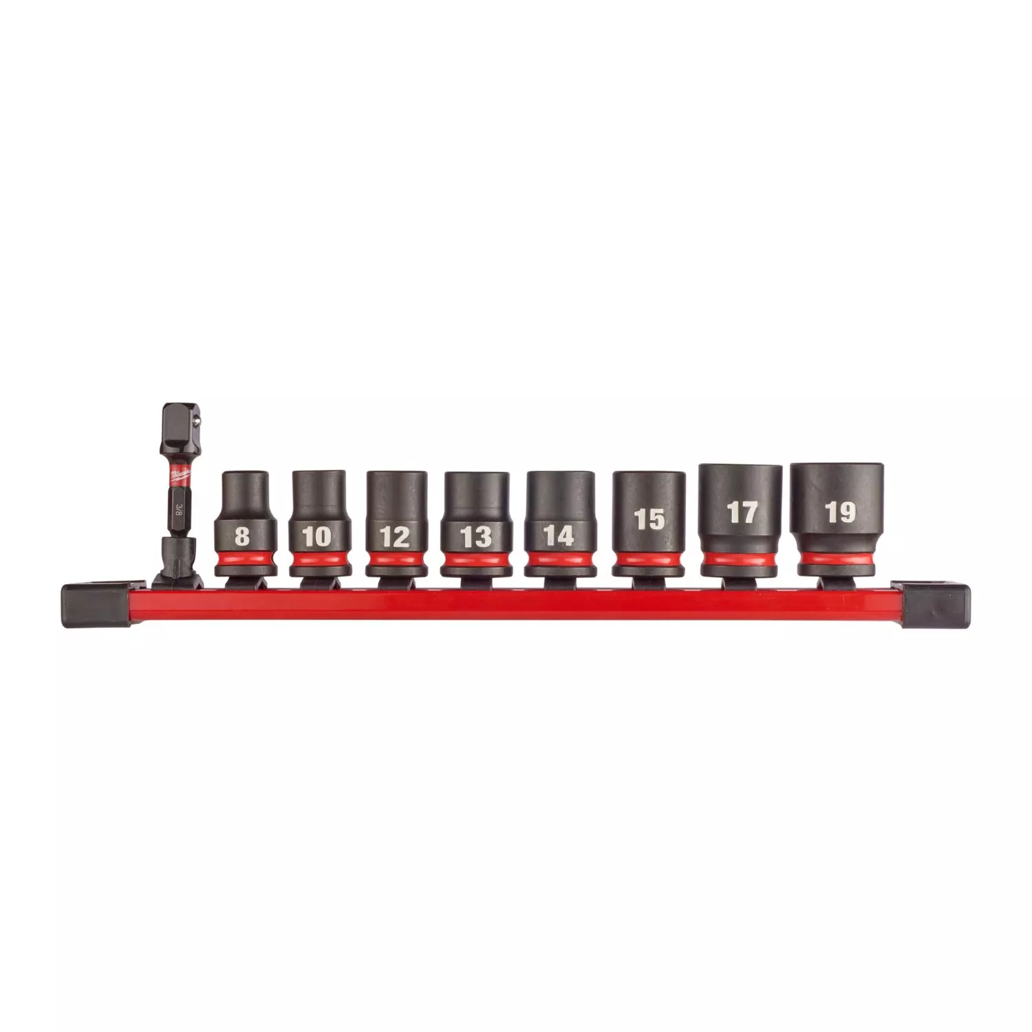 Milwaukee 4932480454 Jeu de 9 douilles à choc Shockwave - 3/8'“-image