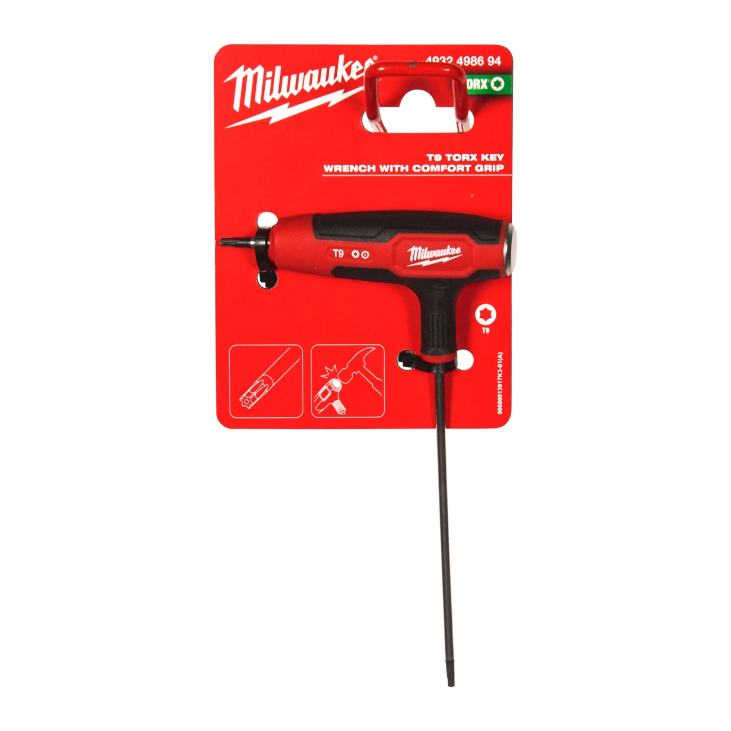 Milwaukee 4932498694 Tournevis Torx à poignée en T avec prise confortable - T9-image