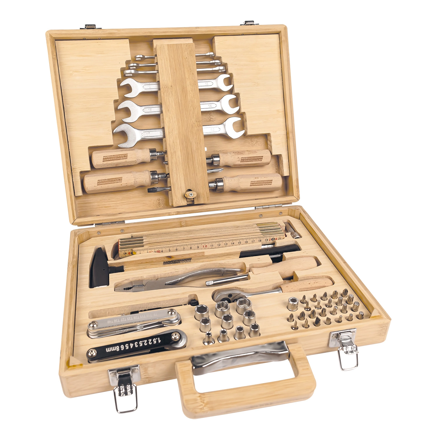 Brüder Mannesmann 29003 Jeu d'outils en coffret - 75 pièces-image