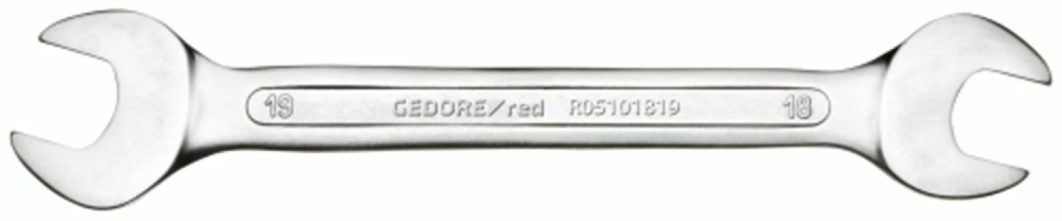 Gedore RED R05101719 Clé à fourche- 17 x 19 x 222mm