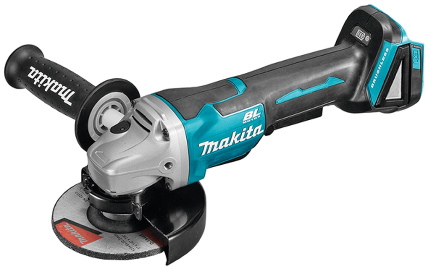 Makita DGA508Z 18V Li-Ion Accu haakse slijper body - 125mm - koolborstelloos - softstart-image