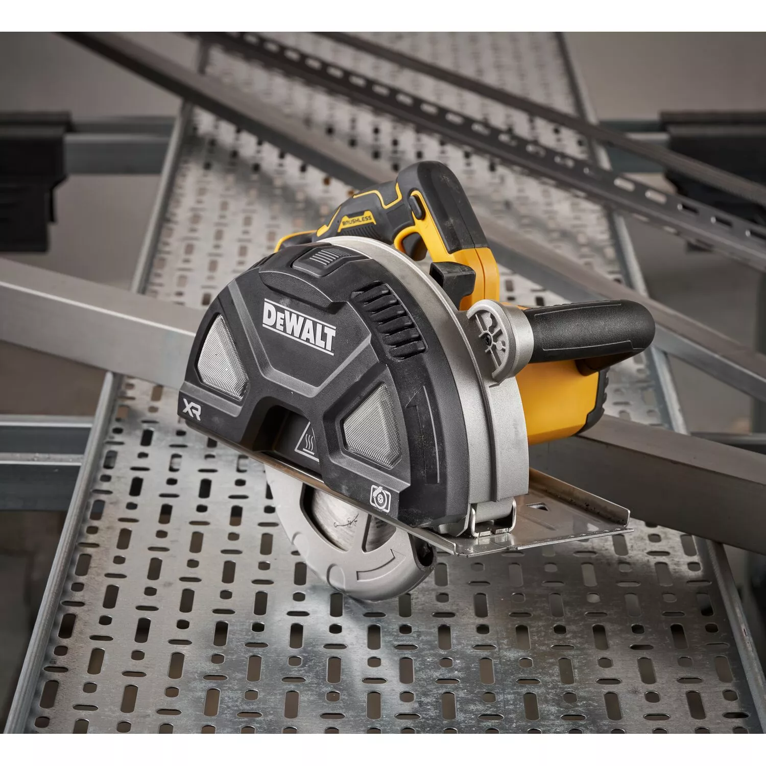 DeWALT DCS383N Corps de scie circulaire à métaux sans fil Li-ion 18 V - 190 mm-image