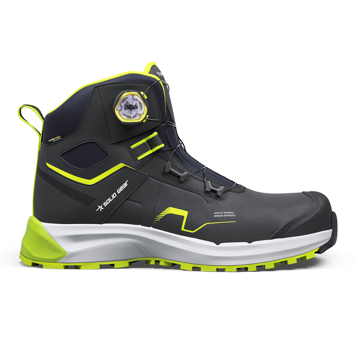 Solid Gear SG80205 Sonar 3 chaussure de travail - Haute - noir/vert - taille 42-image