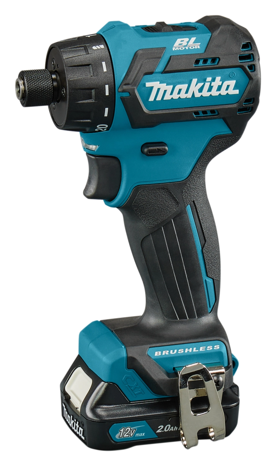 Makita DF032DSAJ 10.8V Li-Ion schuifaccu boor-/schroefmachine set (2x 2.0Ah accu) in Mbox - koolborstelloos-image