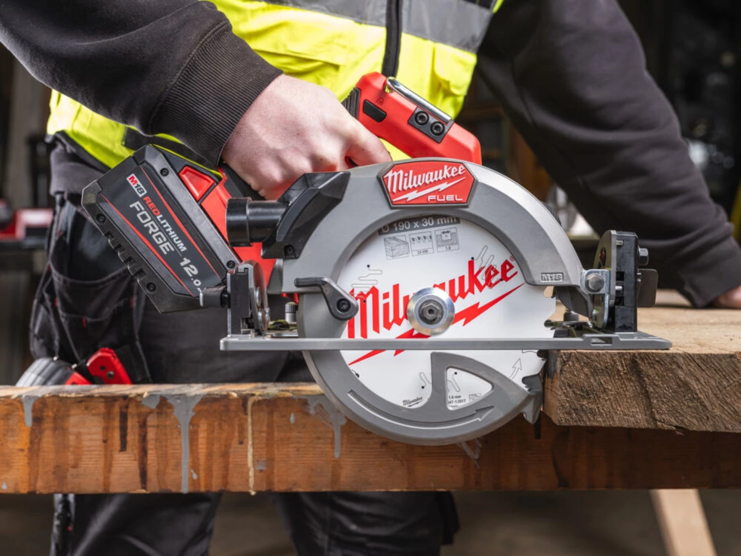 Milwaukee M18 FCS66GR3-0 18V Li-Ion accu cirkelzaag body - 190x30mm-image
