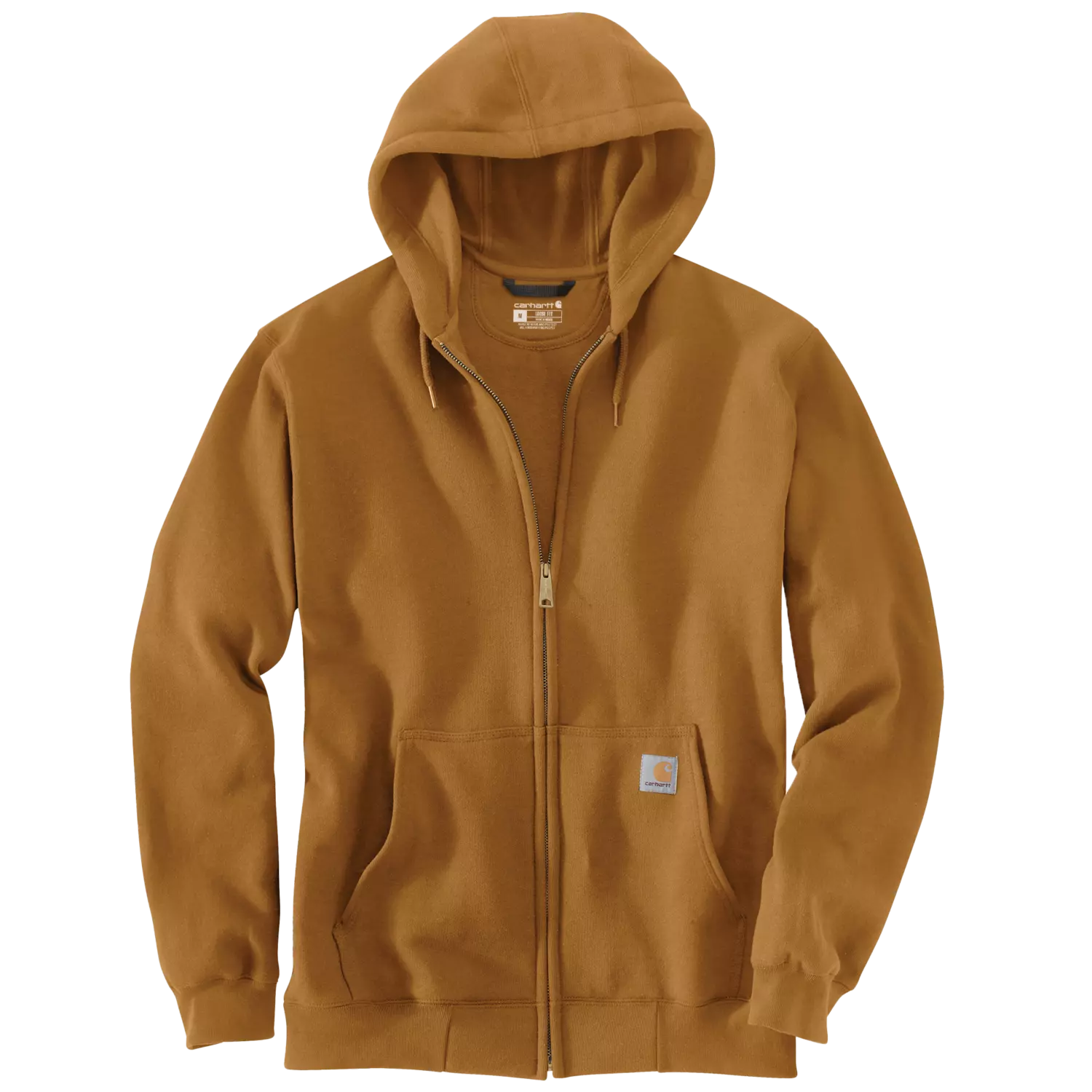 Carhartt M Sweat-shirt Marquette FZip - marron - S-image