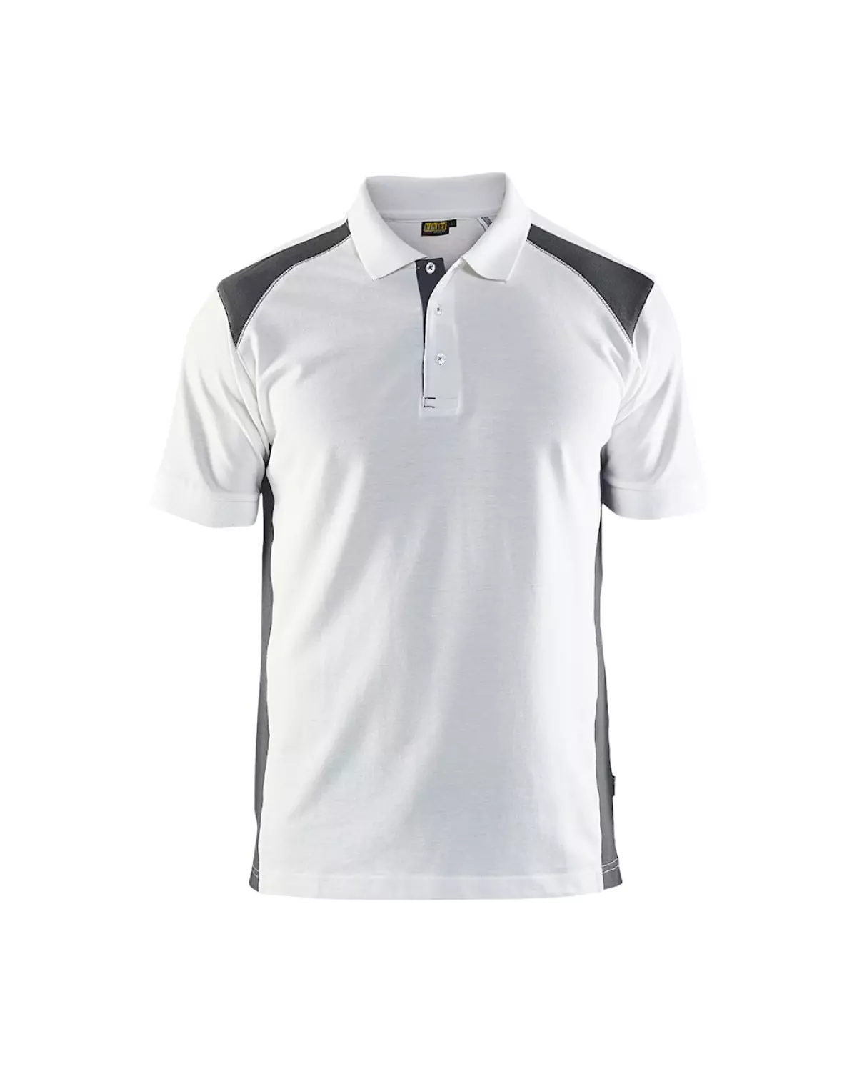 Blåkläder332410501098XXL Poloshirt - Wit/Donkergrijs - XXL-image