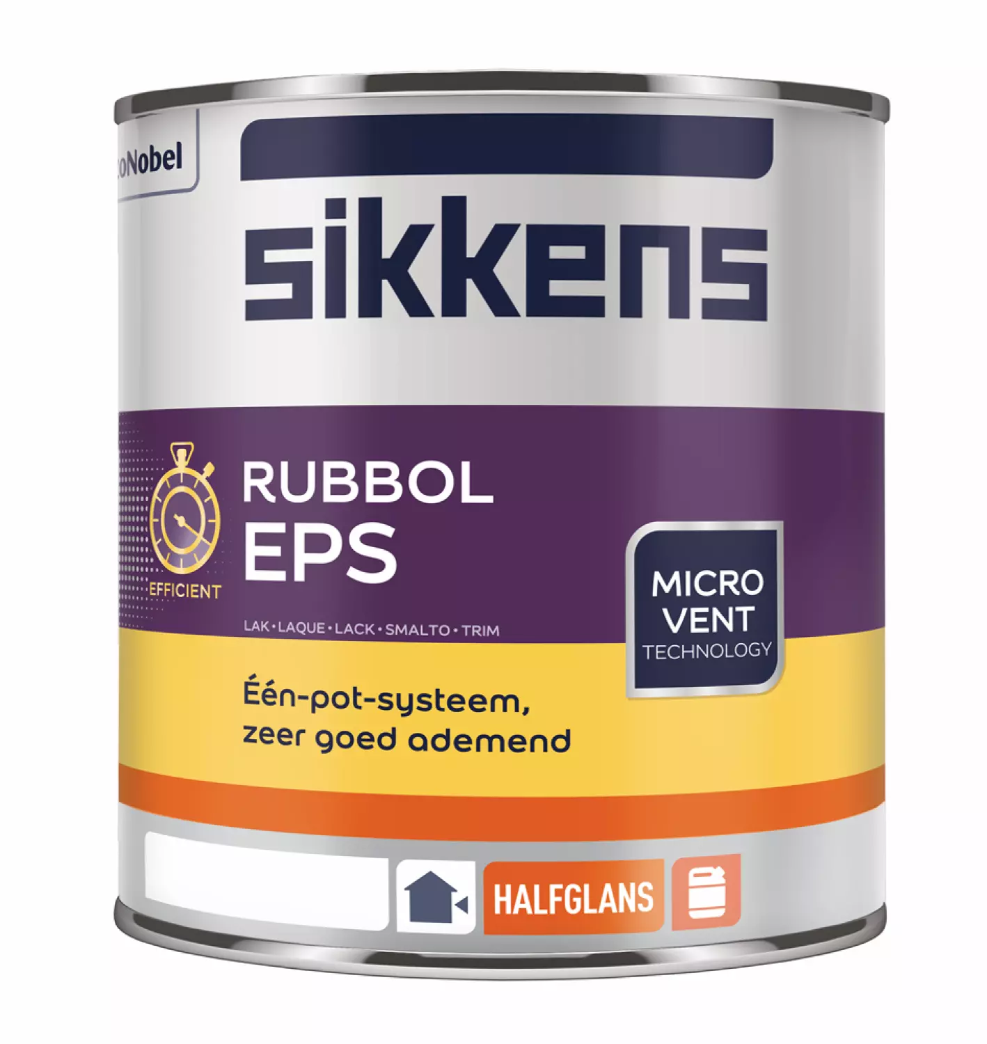 Sikkens Rubbol EPS Halfglans - Wit - 1L