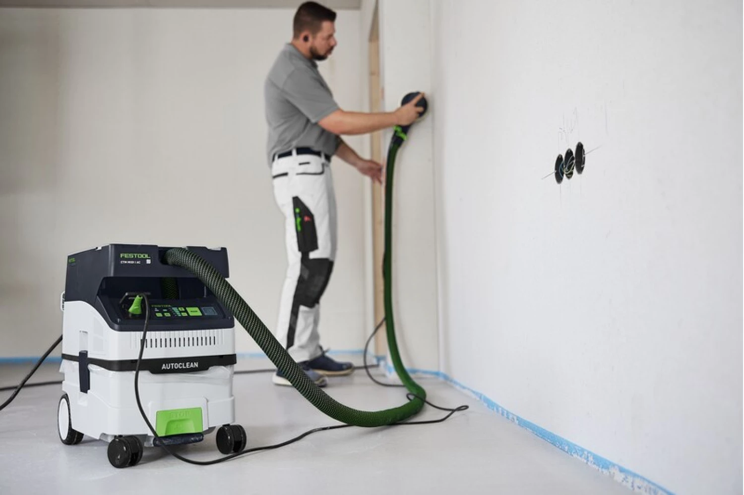 Festool CTL MIDI I AC Stofzuiger autoclean - 1200W - Klasse L - 15L-image