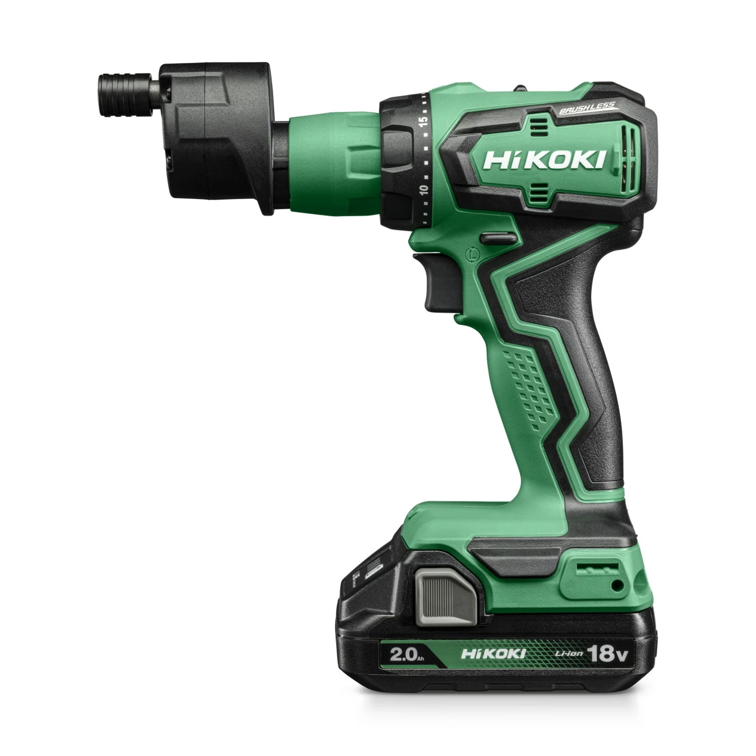 HiKOKI DS18DDQWRZ Perceuse/visseuse Accu - 18V avec 2x 2.0Ah batteries et chargeur en HSC II-image