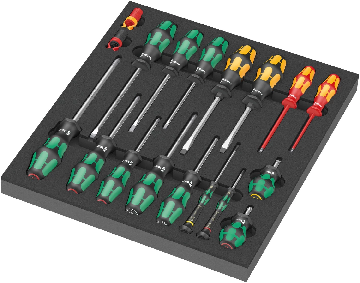 Wera 05150135001 9705 Tool Rebel Gereedschapswagen Stainless 1 gevuld - 177-delig - 7 laden-image