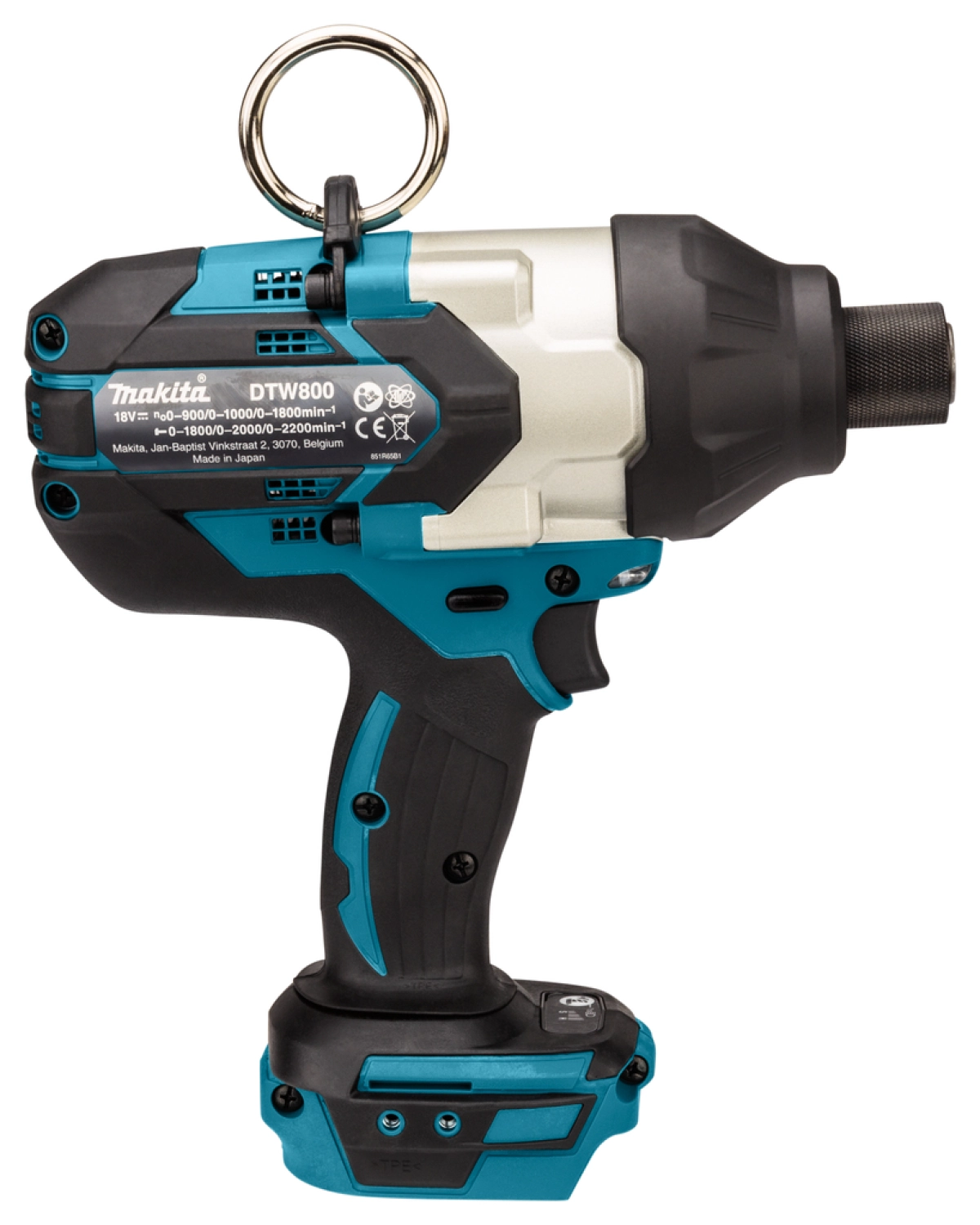 Makita DTW800Z LXT 18V Li-ion Accu Slagschroevendraaier body - 7/16'' - 800Nm