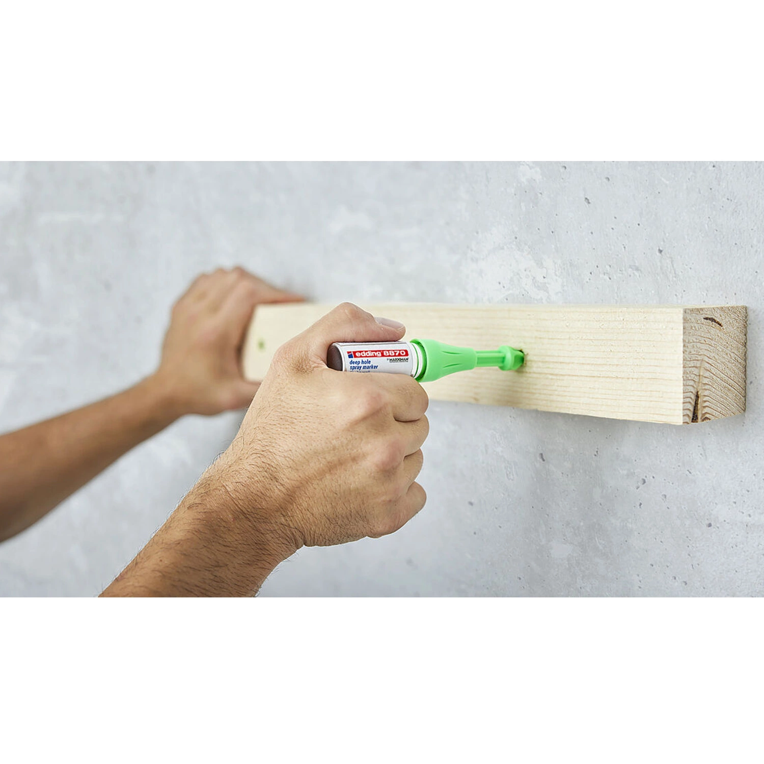 Edding ED060754 Spray de marquage trou profond - E-8870 vert -1 pièce-image