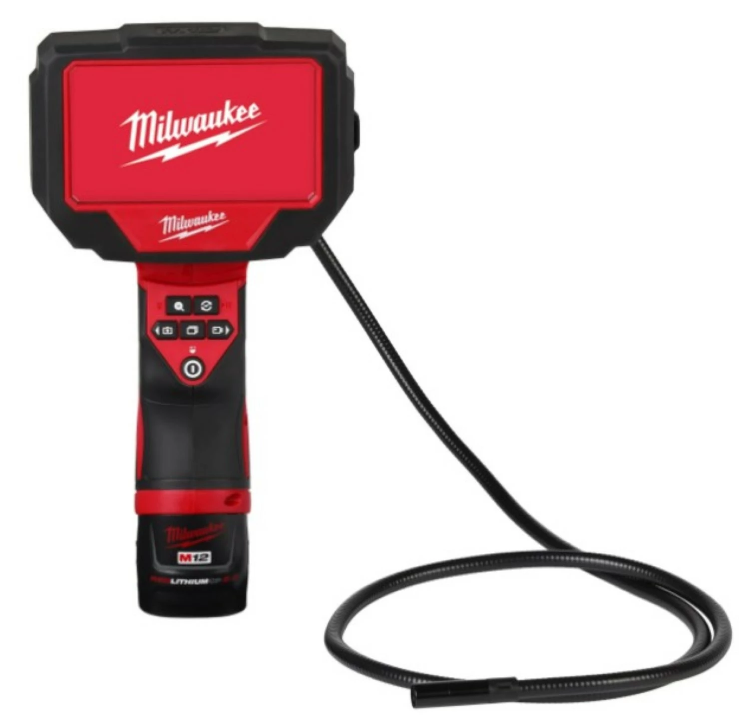 Milwaukee M12 360IC12-0C 360° inspectiecamera in transportkoffer - 1,2m-image