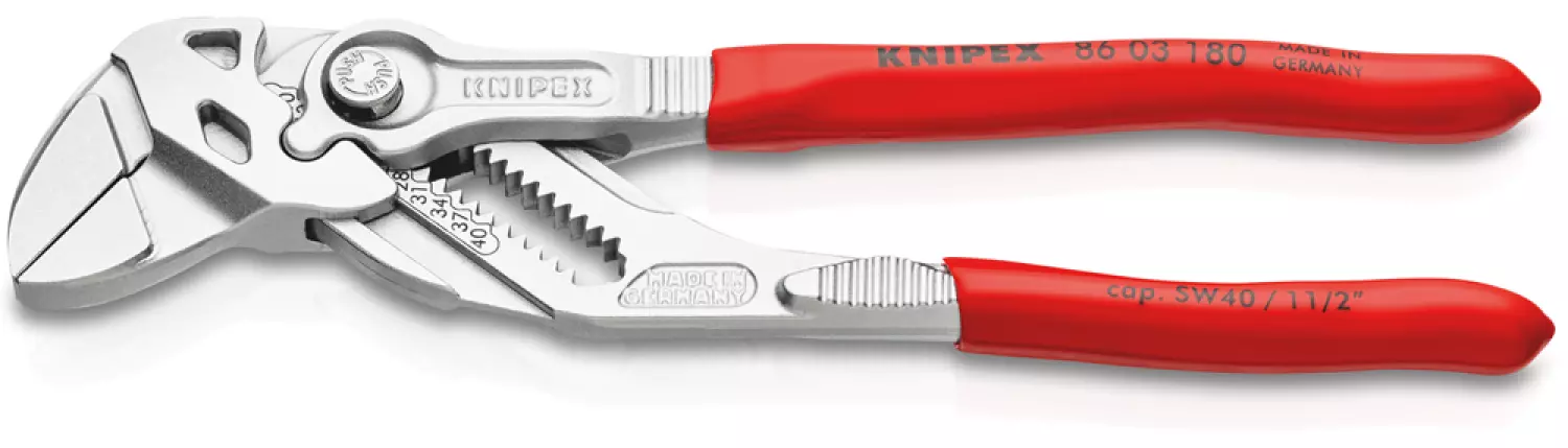 Knipex 86 03 180 - Pince-clé Pince et clé deux en un-image