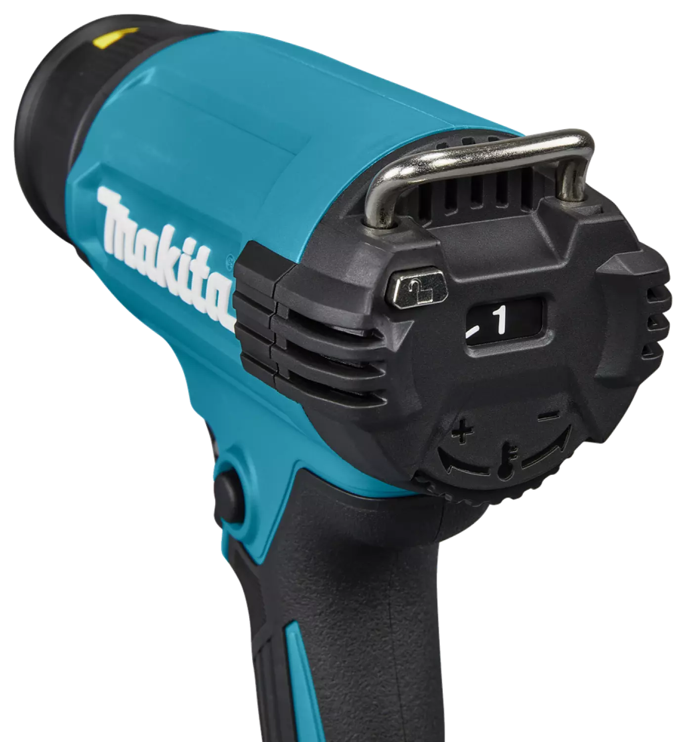 Makita DHG181ZK 18V Li-ion Accu Heteluchtpistool body in kunststof koffer met diverse opzetstukken-image