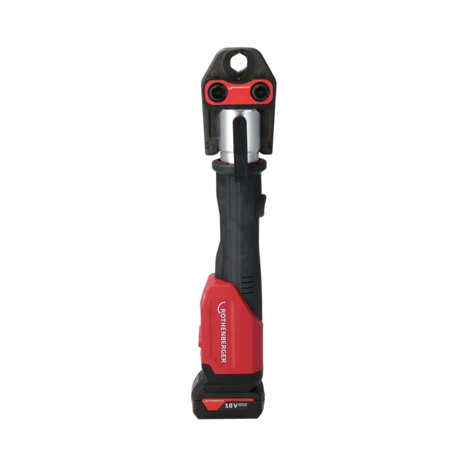 Rothenberger 1000004169 Romax 4000 Kit de pince à sertir sans fil 18 V (1 batterie 4,0 Ah + chargeur) avec mâchoire TH - 16-20-26 mm - AMPShare-image