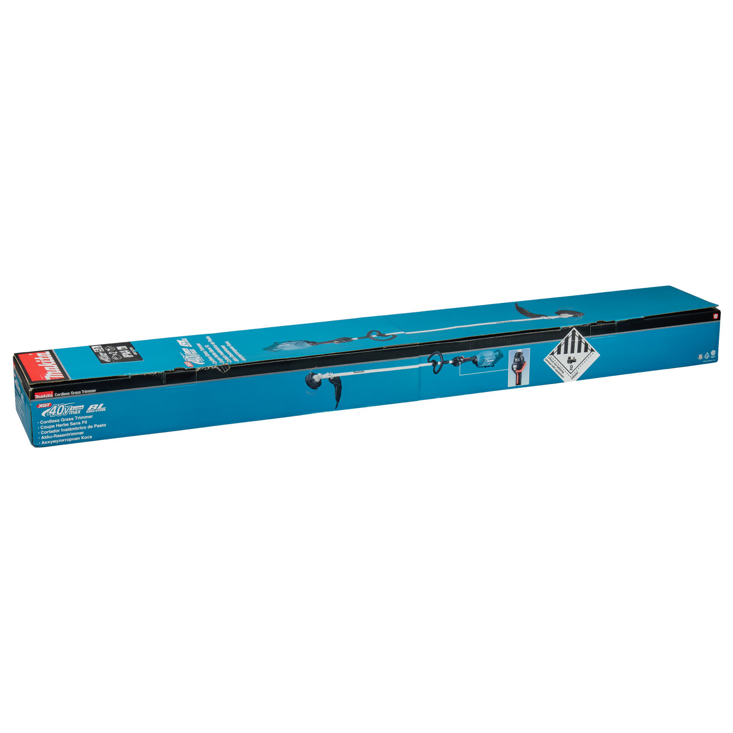 Makita UR014GT201 XGT 40 V Max Li-ion accu Bosmaaier set (2x 5,0Ah accu) - D-greep - 450mm-image