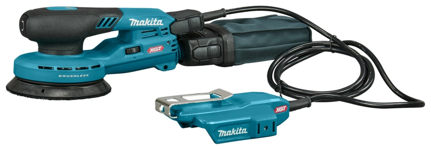 Makita BO001CGZJNL XGT 40V Li-ion accu Exentrische schuurmachine in Mbox - 125mm-image