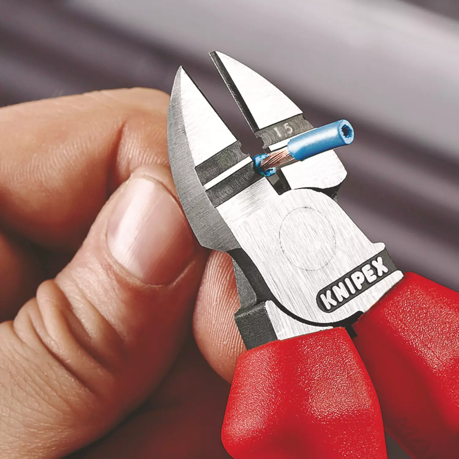 Knipex 14 22 160 - Pince à dénuder coupante de côté-image