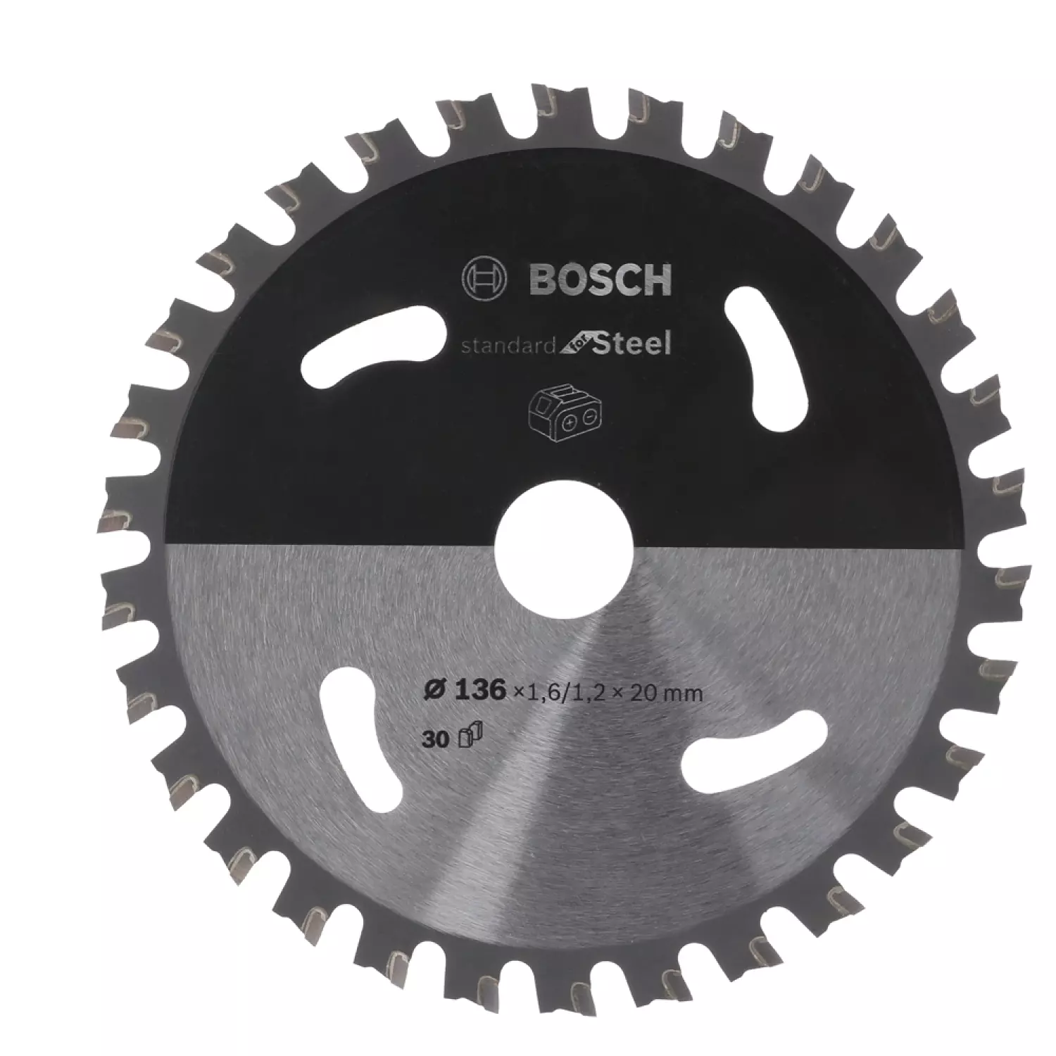 Bosch 2608837747 Cirkelzaagblad - 140 x 20 x 30T - Staal-image