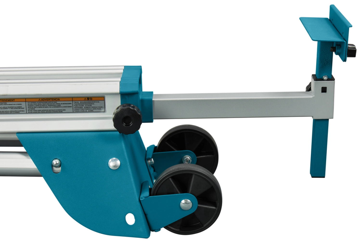 Makita DEBWST06 Onderstel met wielen voor afkort- en verstekzagen - 2550mm-image