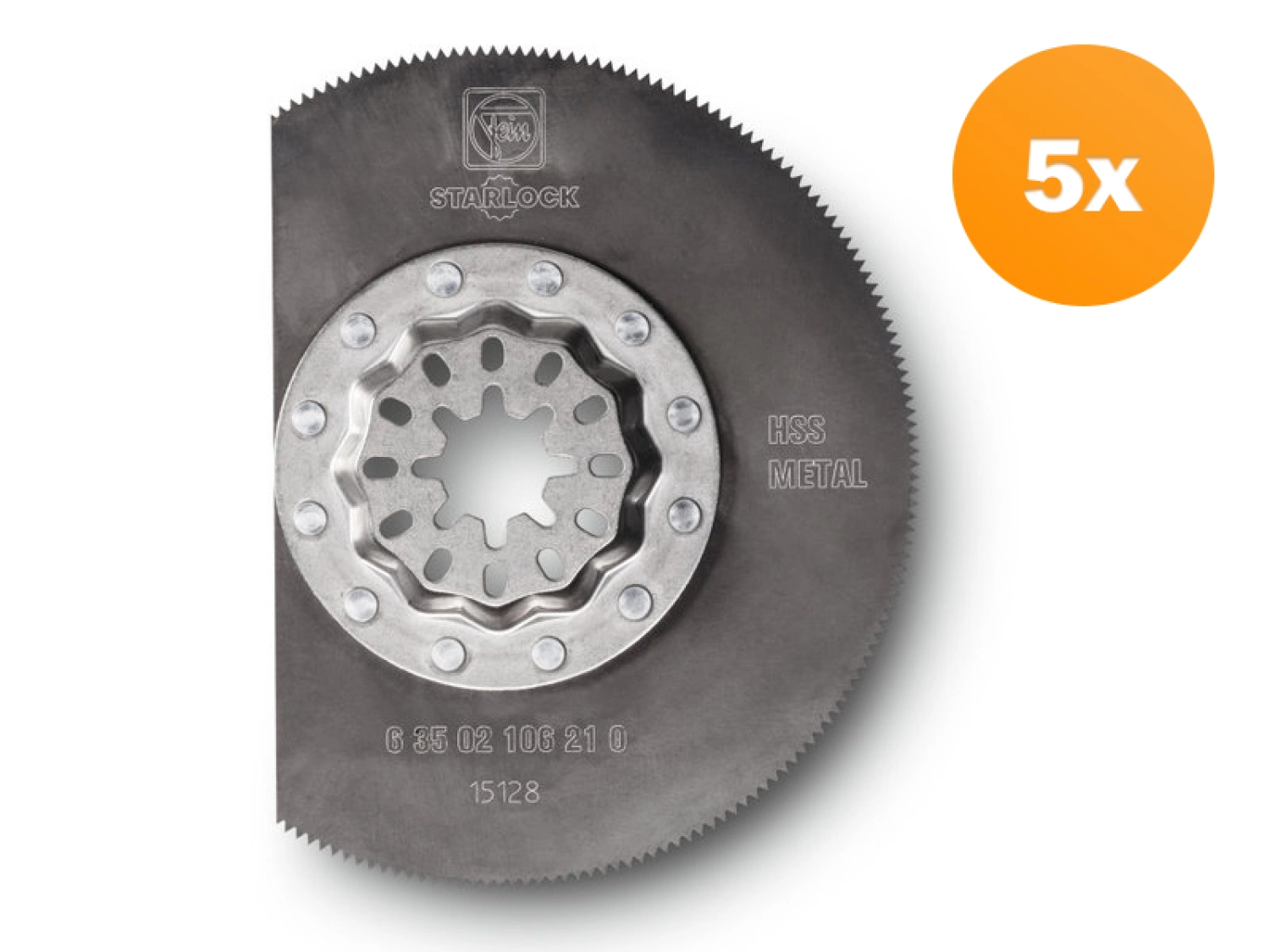 Fein 63502106230 Universeel segmentzaagblad (5st) - SL - 85mm (106)