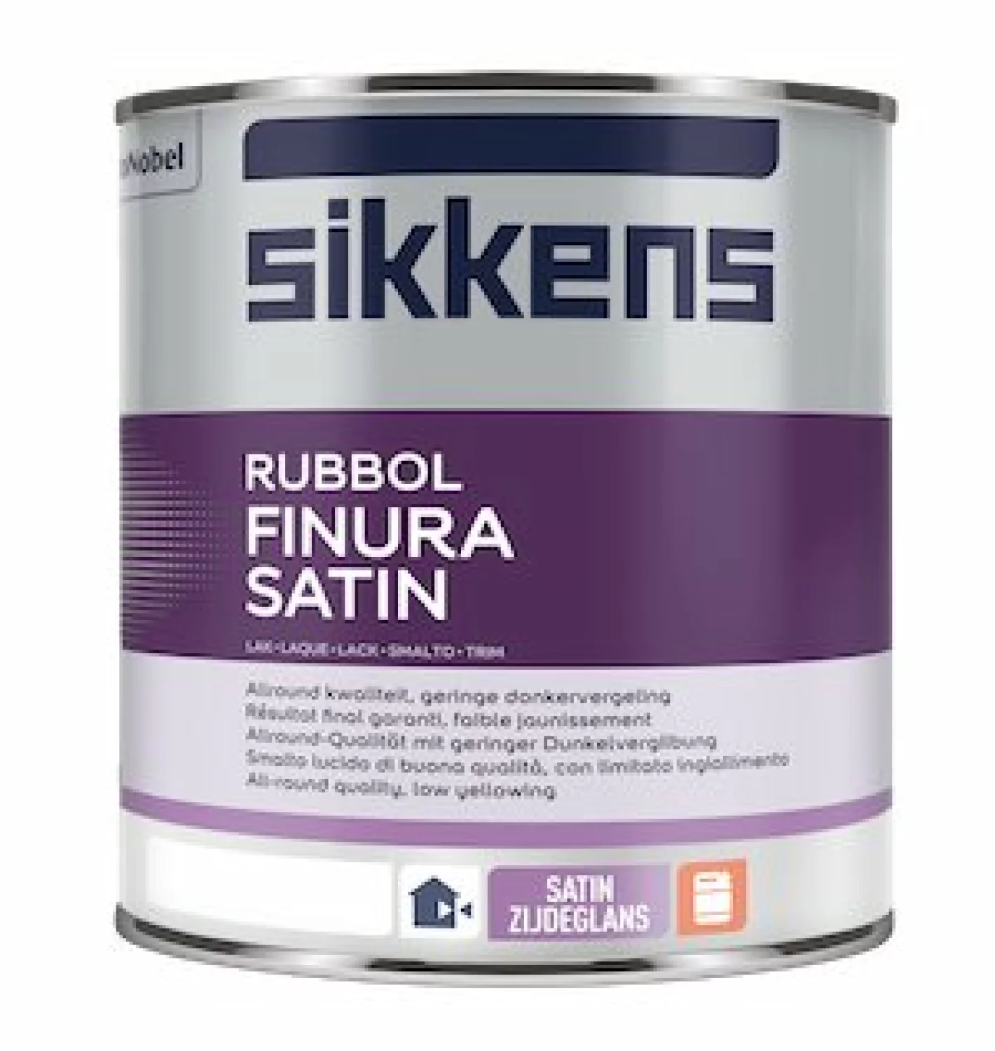 Sikkens Rubbol Finura satin - op kleur gemengd - 1L-image