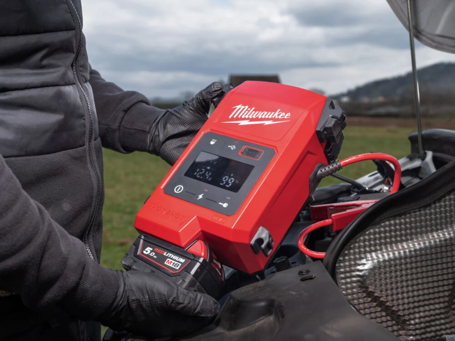 Milwaukee M18 JS2000-0 18V Li-ion accu jump starter-image