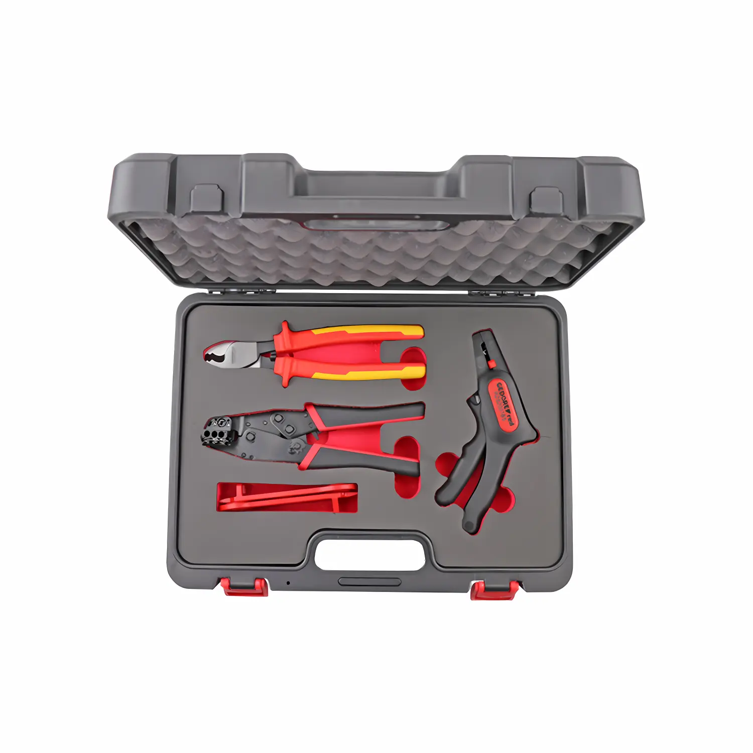 Gedore RED 3301901 5-delige Tangenset voor montage MC4 /MC4 EVO2 Solar in koffer